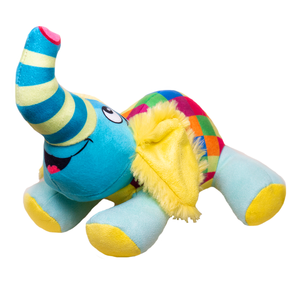 Happy tails plush dog top toys