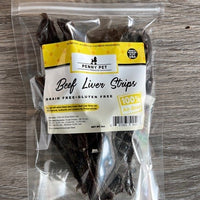 Penny Pet USA Hand Made Beef Liver Strips - 100% Beef - Packed with Vitamins, Air Dried, High Protein, Human Grade