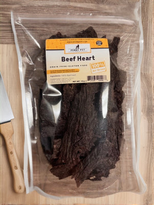 Penny Pet Kitchen Made Beef Heart Strips for Dogs-SUPERFOOD-USA Made by Penny