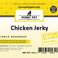 Penny Pet Chicken Jerky - Made in California - California Chickens - SUPER TOP SELLER