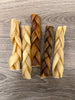 100% Collagen Sticks, Braided Sticks, and Rings for Dogs - Rawhide Alternative - Super Chewy!