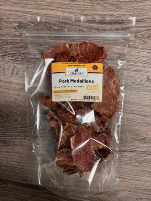 Penny Pet Kitchen Made Pork Medallions for Dogs - Made in OUR Kitchen - 100% Natural