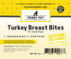 100% Ground Turkey Breast Bites - SM/Senior Dog Approved