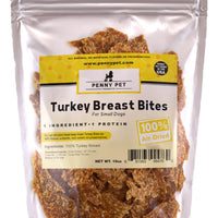 Penny Pet 100% Ground Turkey Breast Bites - GREAT for Small & Senior Dogs