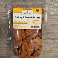 Ground Turkey and Sweet Potato Strips - 100% All Natural, 100% USA Made & Sourced - 1 Ingredient