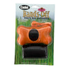 Cadet Waste Bag Dispenser - Orange color dispenser 2 rolls of refills